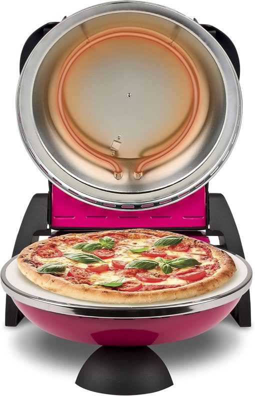 G3 Ferrari G10006 Pizza Express Delizia, 1200 W Pizza Oven, Adjustable Thermostat up to 400°C, Cooks Tasty Pizza in 5 Minutes, Double Resistance, Recipe Book and Spatulas Included - Black - Image 41