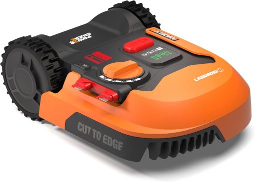 WORX LANDROID Vision WR206E.1, Robot Tondeuse sans Fil périphérique 600 m2 Surf.Max 700 m2, Installation en 30 Min, Caméra 4K + IA Adaptative, évite Tous Les Obstacles, Coupe des Bordures, Multizone - Image 10