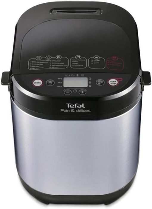 Tefal PF240E38 Bread Maker, Black/Stainless Steel