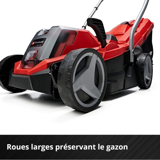 Einhell Tondeuse à gazon sans fil GE-CM 18/33 Li Kit Power X-Change (18V, Largeur de Coupe 33cm, Surface conseillée 200 m2) Livré avec Batterie 4,0 Ah et Chargeur - Image 25