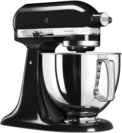 KitchenAid Robot Patissier I Artisan I Robot cuisine multifonctions à tête inclinable I Avec 4 accessoires I Bol de 4,8L | Crème - Image 29