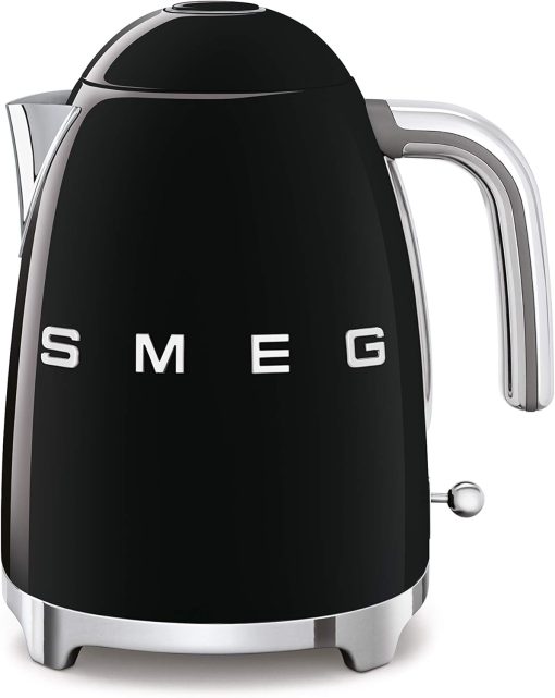 Smeg, Bouilloire électrique KLF03PGEU 1,7 L, Filtre Anticalcaire Lavable, Arrêt Automatique de Sécurité, Indicateur de Niveau d'Eau, Base Antidérapante, Range Cordon, Puissance 2400W, Vert d'Eau - Image 13
