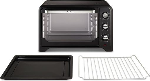 Moulinex Optimo OX484810 Convection Oven, 39 L, 6 Cooking Modes with Thermostat up to 240° and Timer Up to 120 Minutes, Reversible Baking Plate and Grills, Compact Design - Image 2