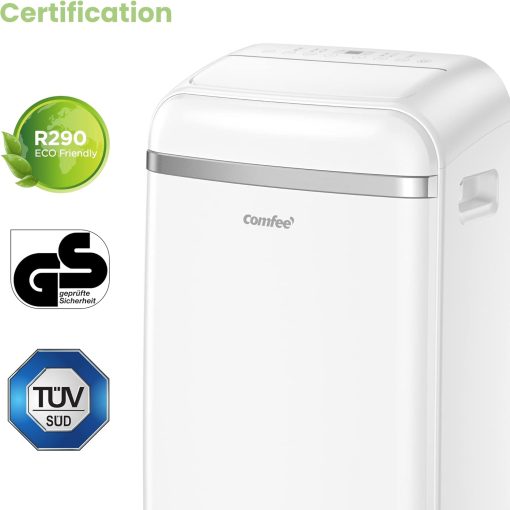 COMFEE' Climatiseur Mobile 9000 BTU/h 2,6kW, 3-EN-1 Refroidisseur Déshumidificateur Ventilateur, Fonction Follow me, Minuterie, Mode nuit, Pour salon et maison de 33㎡/88m3, MPPH-09CRN7, R290 - Image 39