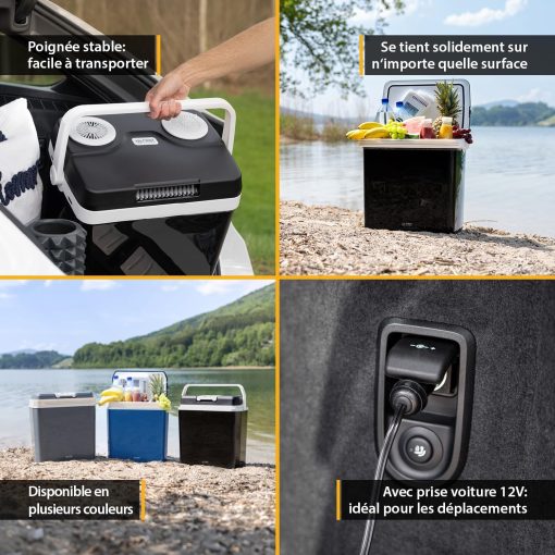 TZS First Austria 32L Portable Electric Cool Box Mini Fridge 12V 230V Car Camping Cooler Box Thermoelectric Cooler Box - Image 12