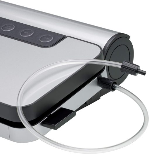 WMF Lono Machine Sous Vide 5 Programmes Compartiment de Rangement Intégrés et Cutter Haute Performance Aspiration 10-12 L Soude-Sac Inclus Rouleau + 5 Sacs 90 W 0419070011 - Image 2
