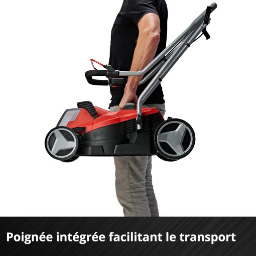 Einhell Tondeuse à gazon sans fil GE-CM 18/33 Li Kit Power X-Change (18V, Largeur de Coupe 33cm, Surface conseillée 200 m2) Livré avec Batterie 4,0 Ah et Chargeur - Image 32