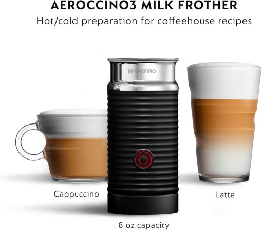 Nespresso Vertuo Plus Coffee and Espresso Maker By De'Longhi, Ink Black - Image 13
