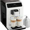KRUPS Evidence Eco-Design Automatic Cappuccino and Espresso Machine, Exceptional Taste, Quattro Force, Milk-Based Drinks with One-Touch System, 8 Preset Drinks, EA897A