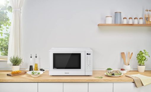Panasonic NN-GT46KBSUG Microwave and Grill Oven with Turntable, 31 Liters, Stainless Steel, 1000 W, Grill 1100 W, 24 Auto Programs, LCD Display, Genius Sensor, Junior Menu, Black - Image 10