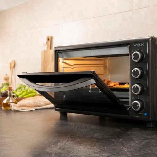 Cecotec Bake&Toast 4600 White Gyro Table Convection Oven 46 Liter, 2000 W, Interior Light, 12 Functions, Temperature up to 230o, Double Glazed Door, Includes Spit - Image 77
