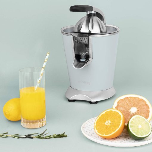 H.Koenig AGR80 160W Professional Electric Citrus Juicer Stainless Steel Lever and Filter Drip Free BPA Free Dishwasher Safe Parts - Image 24