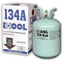 R134A réfrigérant, plein de R-134A, réservoir net 30LB, adapté aux climatiseurs automobiles, réfrigérateurs-Make in USA