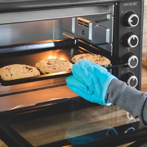 Cecotec Bake&Toast 4600 Black Gyro Countertop Oven, 46 L, 2000 W, 12 Combinable Heating Functions, Includes Rotating Spindle, Crumb Catcher Tray. - Image 64