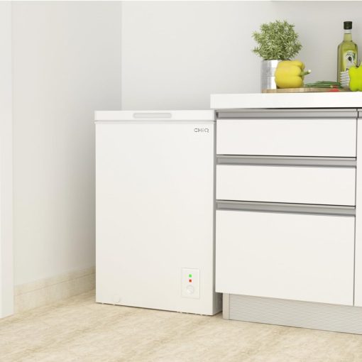 Congélateur coffre CHiQ 142L, 63,5 x 55,6 x 83,5cm, Congélateur Inverter, Affichage de la température extérieure, Mode de congélation rapide -32℃, Grille métallique,Faible bruit - Image 16