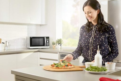 Sharp R-843INW Combined Microwave 25 Liter - Silver - Image 4