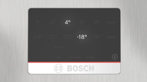 Bosch KGN367LDF- Série 4, Réfrigérateur combiné pose-libre,186 x 60 cm, Inox - Image 3