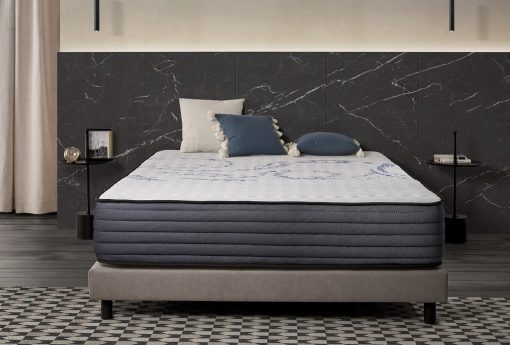 NATURALEX - Matelas PerfectSleep 180x200 - épais 30 cm - Soutien Mousse à mémoire de Forme - Accueil Blue Latex - Confort Ferme - Respirant - 7 Zones - Réversible - Haute Densité - Fabriqué en Europe - Image 39