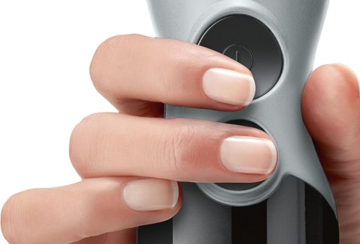 Bosch Mixeur Plongeant ErgoMixx MSM67160 – Mélangeur ultra puissant pour les usages intenses – Puissance de 750 W – Mini-hachoir et fouet inclus – Couleur : Noir/Gris - Image 5