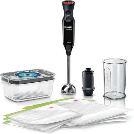 Bosch Household Appliances MS6CB61V1 ErgoMixx Hand blender, Plastic, Black