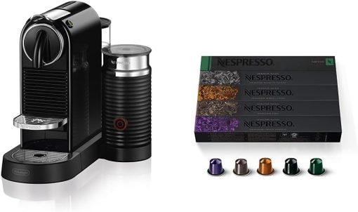 Nespresso CitiZ Coffee and Espresso Machine by De'Longhi with Milk Frother, Black, 9.3 x 14.6 x 10.9 inches - Image 12