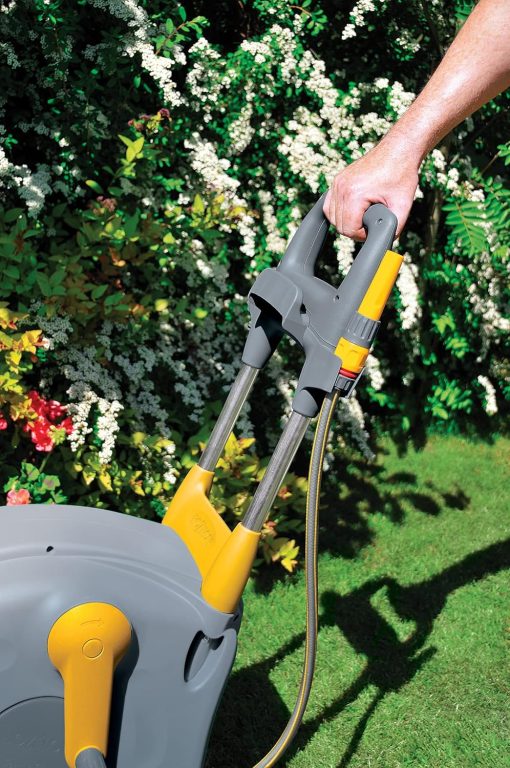 HOZELOCK - Dévidoir Chariot Fast Cart 40 M : Dévidoir sur Roues 40 M + 2 M, Chariot Caréné Ergonomique, Facile et Extrêmement Pratique d'Utilisation, Livré Assemblé et Prêt à l'Emploi [2450R0000] - Image 5