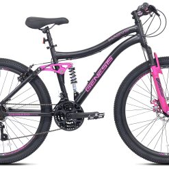 Vélo de montagne pour femmes Kent Genesis 26 ″ Maeve, noir/rose