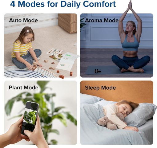 LEVOIT OasisMist 1000S (10L) Smart Humidifier for Home Large Room Bedroom, Last 100 Hours Suitable for Indoor Plant, Cover up to 600ft2, Easy Top Fill, Remoter & Voice Control, Auto Mode, Quiet, White - Image 5