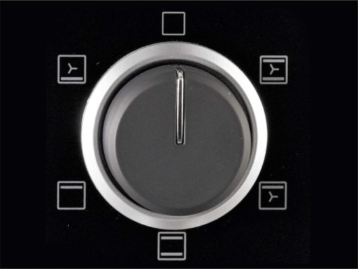 BRANDT FC215MB - Mini four - 21L - Multifonction - 5 positions de cuisson - Porte double vitre - Cavité anti-adhésive - Accessoires : lèchefrites, grille, pince pour récupérer les plats - 1380W - Noir - Image 20