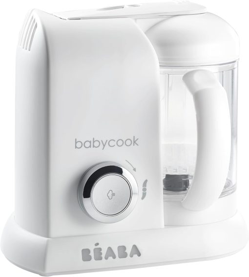 BéABA, Babycook Solo, Robot Bébé 4 en 1 Mixeur-Cuiseur, Cuisson Vapeur, Diversification alimentaire, Petits pots bébé maison, Noir - Image 7