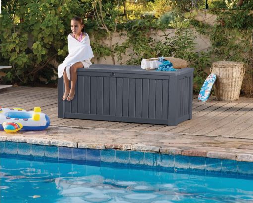 KETER Coffre de rangement extérieur ROCKWOOD - 570 litres - Image 5