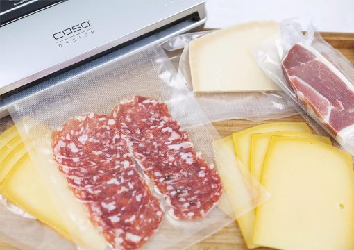 Caso FastVac 500, Professional Commercial Vacuum Sealer, Stainless Steel, Double Piston Pump, 15 Litres/Minute, Includes 2 Free Foil Rolls - Image 17