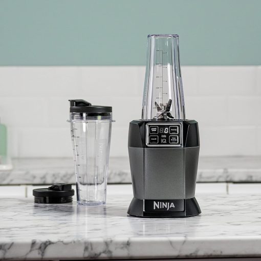 Ninja Robot de cuisine avec 4 programmes automatiques ; hacher, réduire en purée, trancher, mélanger, et 3 vitesses manuelles, bol de 2,1L, 850W, lave-vaisselle, noir BN650EU - Image 28