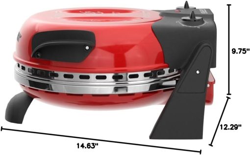 G3 Ferrari Délice G100006 Pizza Oven, 1200 W, Red - Image 12