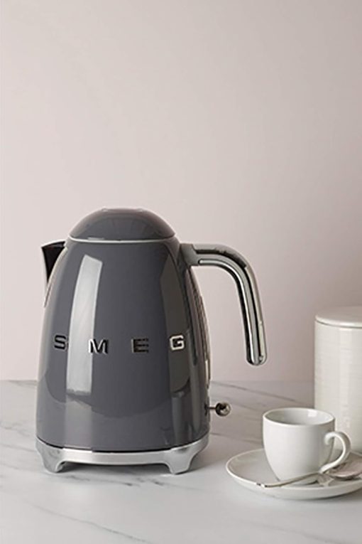 Smeg, Bouilloire électrique KLF03PGEU 1,7 L, Filtre Anticalcaire Lavable, Arrêt Automatique de Sécurité, Indicateur de Niveau d'Eau, Base Antidérapante, Range Cordon, Puissance 2400W, Vert d'Eau - Image 65