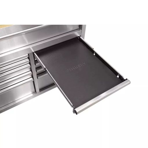 72 po. 18-Tiroir 24 po. D Mobile Workbench avec acier inoxydable en bois massif - Image 8