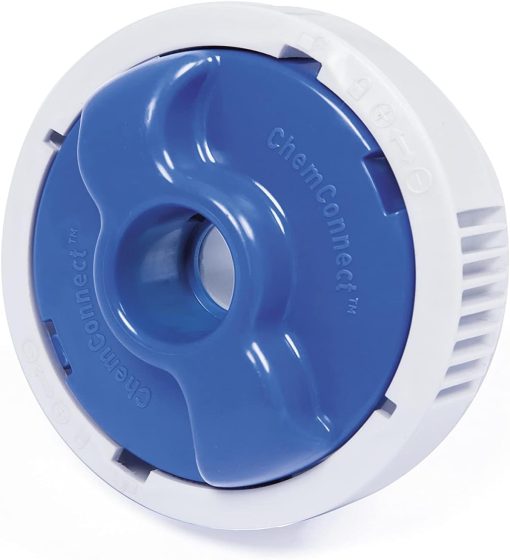 Bestway 56946 Piscine Power Steel? Swim Vista ovale 488 x 305 x 107 cm motif rotin avec hublots, filtration à sable, échelle, bache et diffuseur Chemconnect? - Image 33