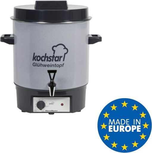 Kochstar K99104035 Stérilisateur Electrique avec Thermostat et Robinet 27 litres, 50 x 46.5 x 37 Cm, Gris - Image 18