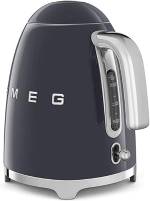 Smeg, Bouilloire électrique KLF03PGEU 1,7 L, Filtre Anticalcaire Lavable, Arrêt Automatique de Sécurité, Indicateur de Niveau d'Eau, Base Antidérapante, Range Cordon, Puissance 2400W, Vert d'Eau - Image 67
