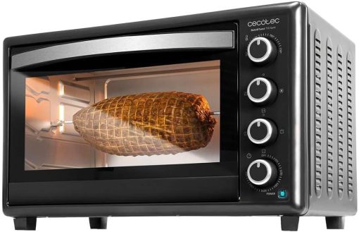 Cecotec Bake&Toast 4600 Black Gyro Countertop Oven, 46 L, 2000 W, 12 Combinable Heating Functions, Includes Rotating Spindle, Crumb Catcher Tray. - Image 13