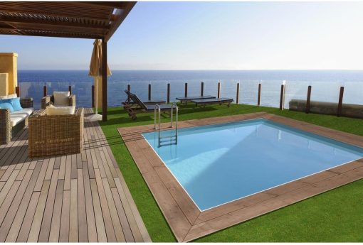 Habitat et Jardin Piscine Bois Rectangle Caimans - 4.10 x 3.00 x 1.24 m - Image 2