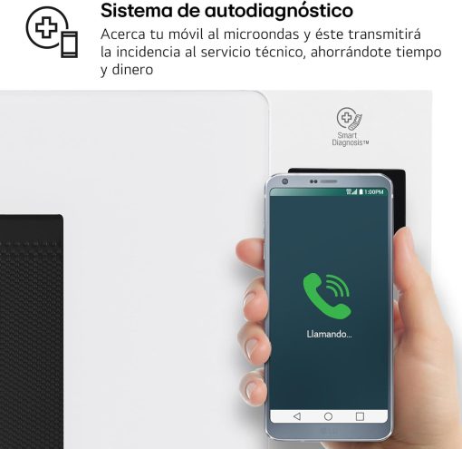 LG - Micro-ondes Grill Smart Inverter blanc - Image 9