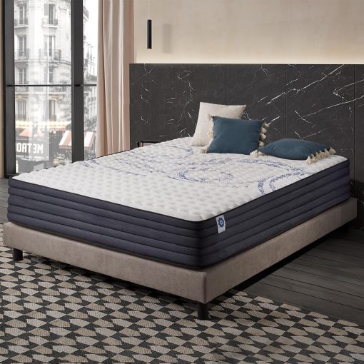 NATURALEX - Matelas PerfectSleep 180x200 - épais 30 cm - Soutien Mousse à mémoire de Forme - Accueil Blue Latex - Confort Ferme - Respirant - 7 Zones - Réversible - Haute Densité - Fabriqué en Europe - Image 5