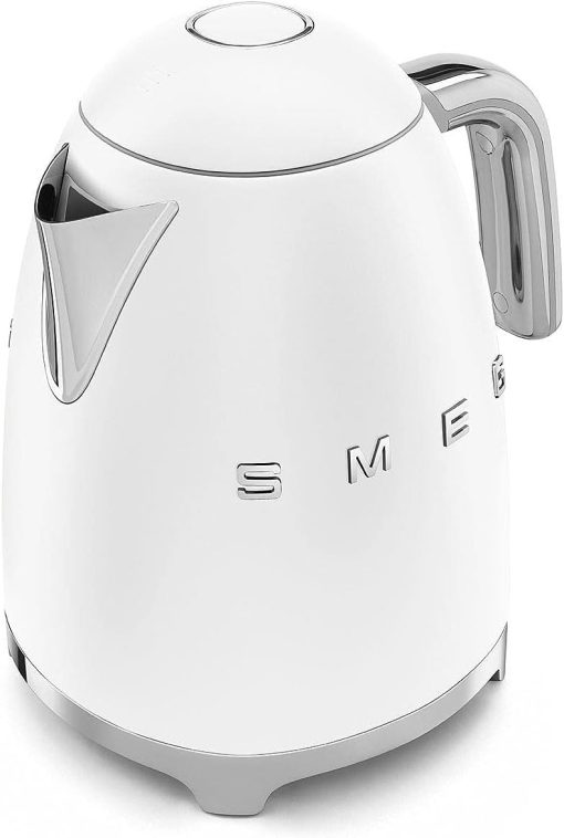 Smeg, Bouilloire électrique KLF03PGEU 1,7 L, Filtre Anticalcaire Lavable, Arrêt Automatique de Sécurité, Indicateur de Niveau d'Eau, Base Antidérapante, Range Cordon, Puissance 2400W, Vert d'Eau - Image 78