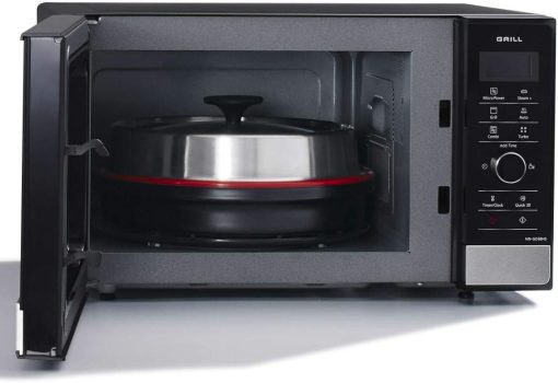 Panasonic NN-GD38HSSUG Four Micro-ondes Inverter et Grill avec Plateau Tournant, 23 Litres, Acier Inoxydable, 1000 W, Grill 1000 W, 17 Programmes Automatiques, Grille Métallique, Noir - Image 12