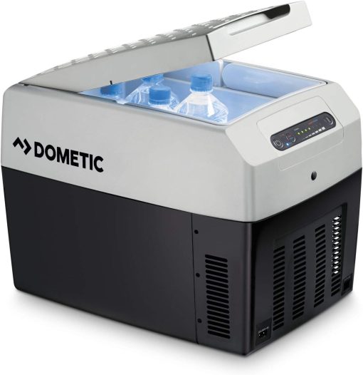 DOMETIC TCX 21 - glacière électrique portable pour voiture 12/24 V et 230 V, mini réfrigérateur chaud/froid, 20 litres, pour voiture, camion, bateau et camping-car - Image 6