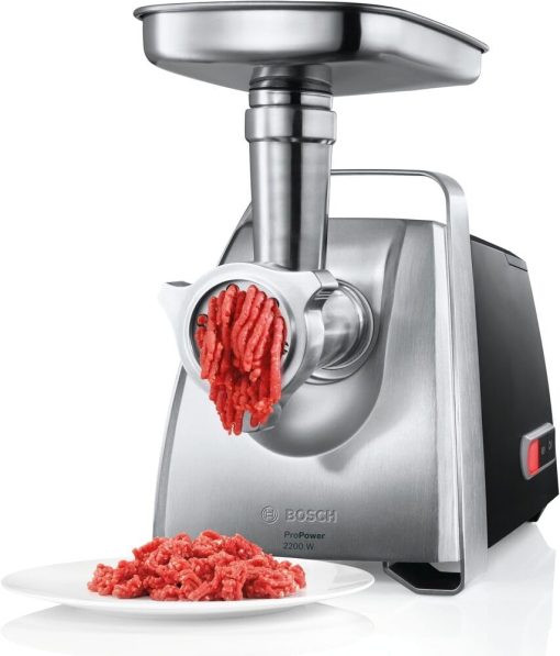 Bosch ProPower MFW67440 Hachoir à viande polyvalent – Jusqu'à 3,5 kilos de viande par minute – Puissance de 700 W, Noir - Image 22