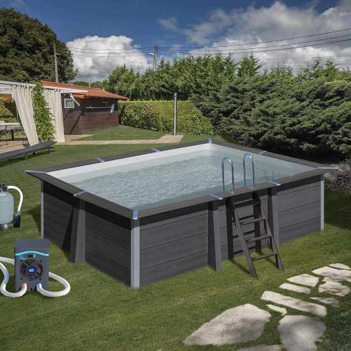 Gre HPM40 HPM40-Mini Pompe à Chaleur pour Piscine Hors Sol jusqu'à 40 m3, Noir - Image 8