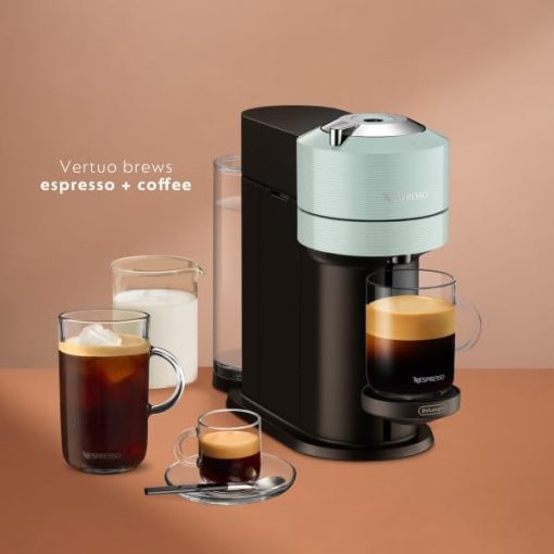 Nespresso Vertuo Next Coffee and Espresso Machine by De'Longhi with Milk Frother, 8 ounces, Dark Grey - Image 62