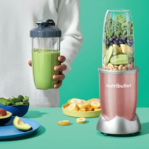 nutribullet Pro 900, Electric Blender, Chopper, Smoothie Blender, Multifunctional, Power 900 Watts, NB904CP, Champagne - Image 39
